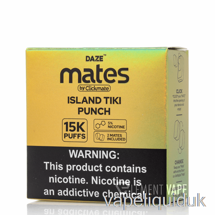 7 Daze Mate Pods Island Tiki Punch Vape Liquid